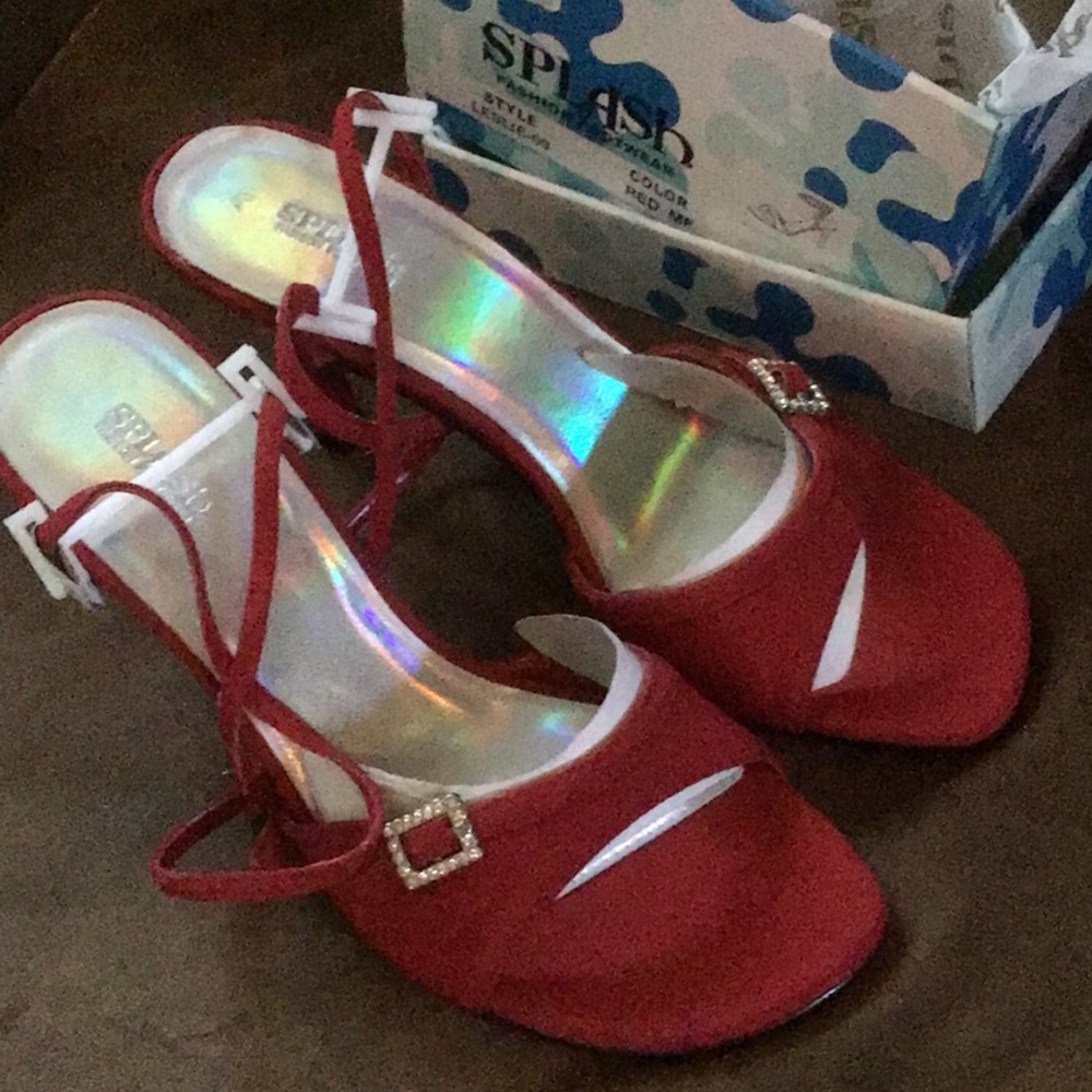 New in Box Ladies Red Heels
